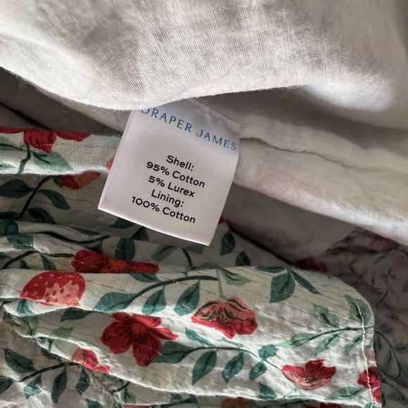 DRAPER JAMES “Reba” Wrap Mini Dress in Strawberry Fields Floral - Picture 11 of 11